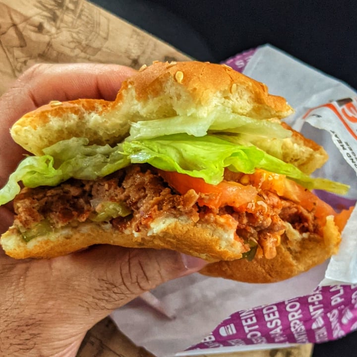 photo of A&W Canada Beyond Meat Burger shared by @stormm on  05 Mar 2021 - review