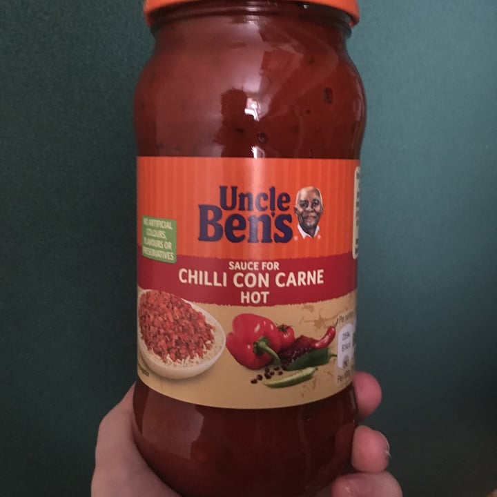 review photo of Uncle Ben's Chili Con Carne Sauce shared by @beckydied on 26 May 2020 - review