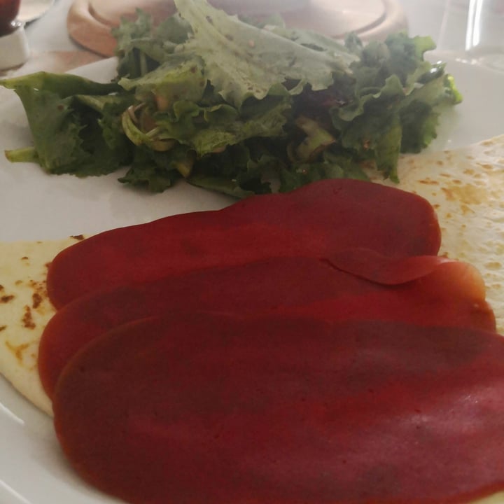 review photo of Valsoia Gran Affettati Vegetali Gusto Speck shared by @elena4animals on 17 May 2022 - review