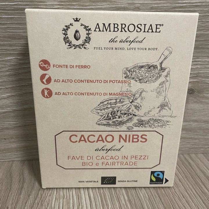 photo of Ambrosiae cacao nibs shared by @sole1979 on  02 Apr 2022 - review
