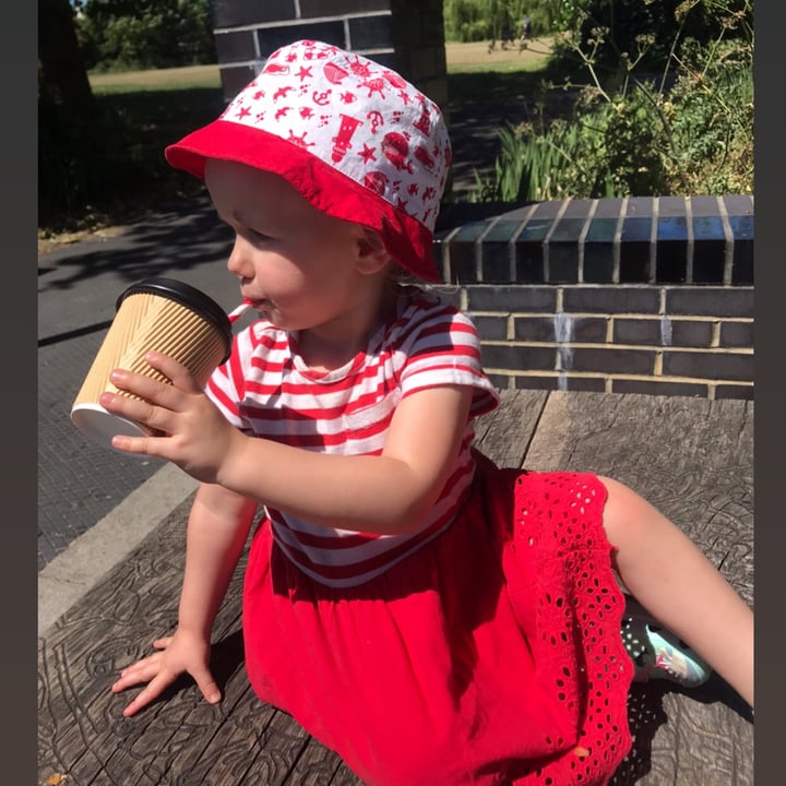 photo of Coffee in the Wood Soya babyccino shared by @vegansuttonmama on  29 May 2020 - review