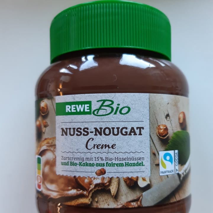 photo of Rewe Bio Nuss-Nougat Creme shared by @dinesen on  05 Aug 2022 - review