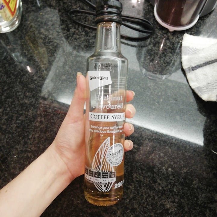 photo of Pick n Pay Hazelnut Flavoured Coffee Syrup shared by @abidjappie on  16 Sep 2021 - review