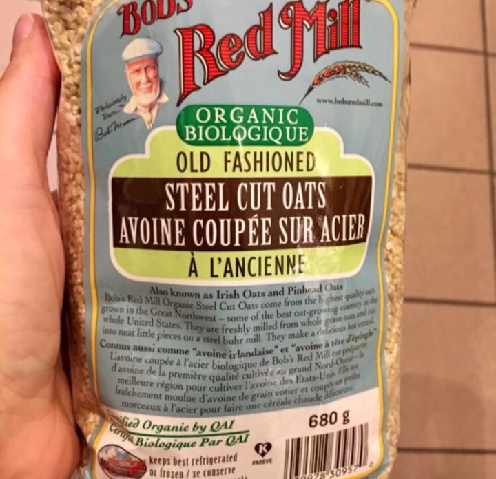 photo of Bob's Red Mill Organic Old Fashioned Steel Cut Oats shared by @selene00 on  23 Aug 2019 - review