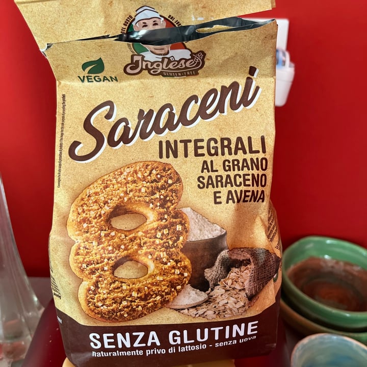 photo of Inglese Gluten Free Biscotti Integrali Grano Saraceno E Avena shared by @svevasapino on  10 Jul 2022 - review