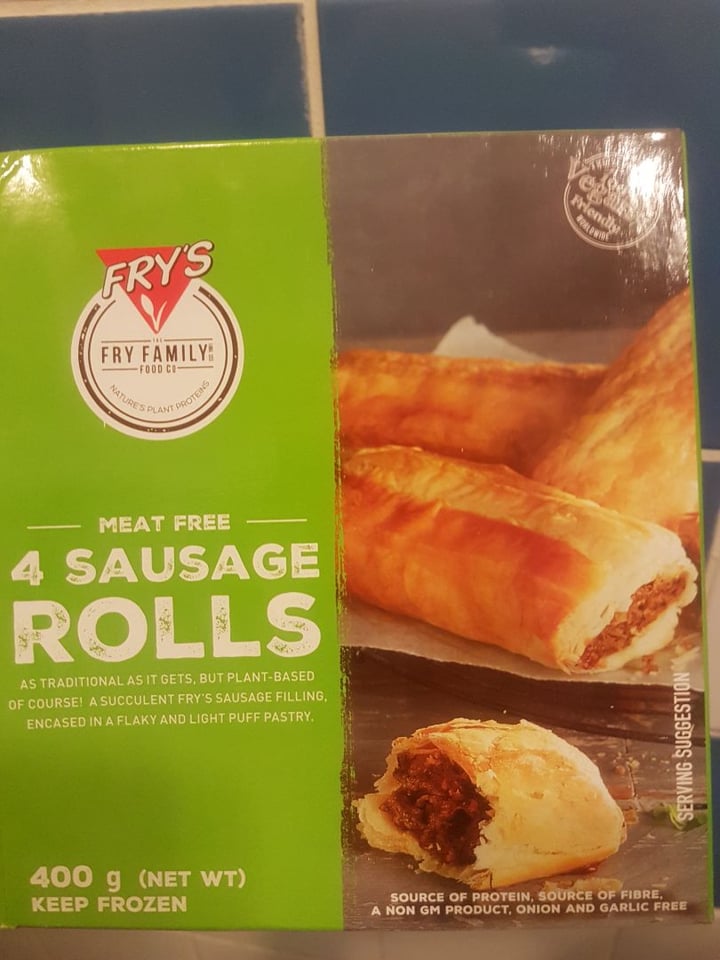 review photo of Fry's Family Food Sausage Rolls shared by @simonseesx on 10 Apr 2020 - review