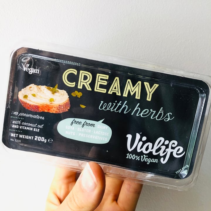photo of Violife Creamy with Herbs shared by @pbsofia on  29 Mar 2021 - review