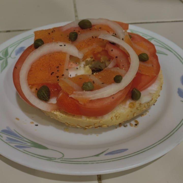 review photo of Sophie's Kitchen Vegan Smoked Salmon shared by @jujusmeow on 06 Nov 2022 - review