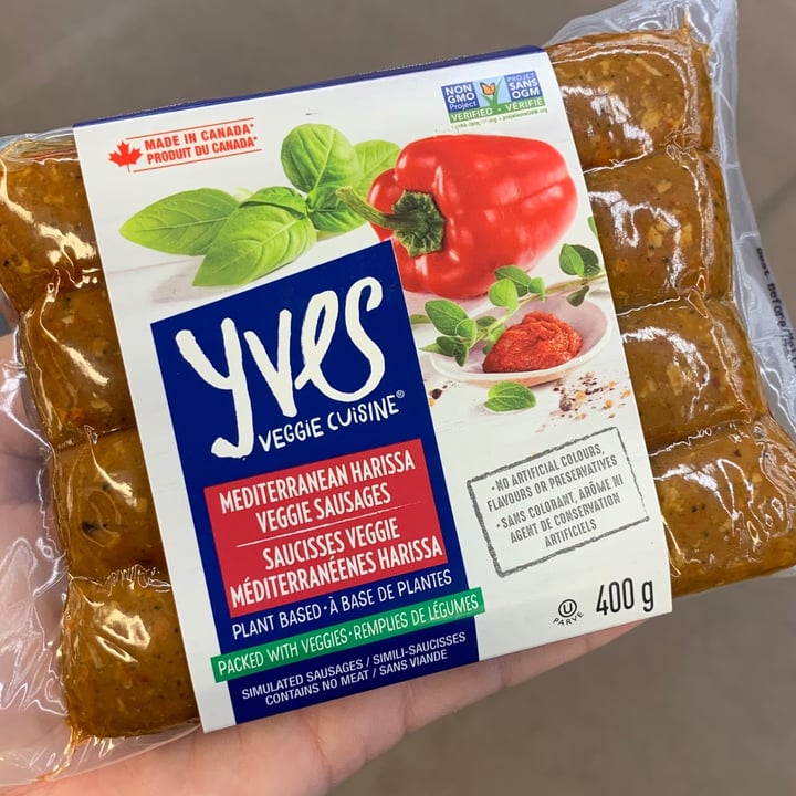 photo of Yves Veggie Cuisine Mediterranean Harissa Sausages shared by @hrollo on  16 Jun 2021 - review