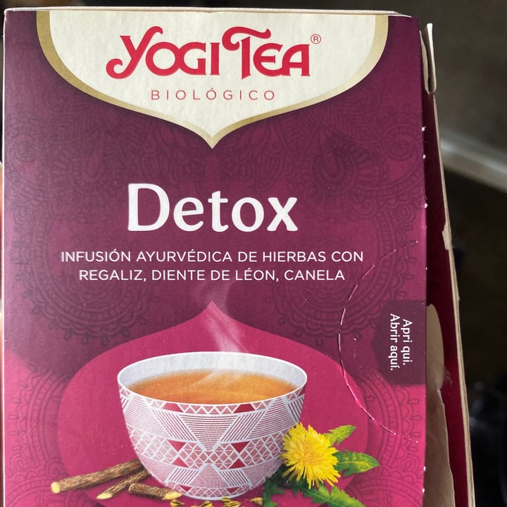 photo of Yogi Tea Organic Detox shared by @chica86 on  10 Mar 2022 - review