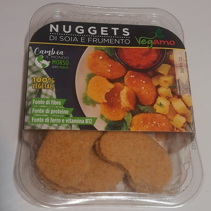 photo of Vegamo Nuggets di soia e frumento shared by @iaiastruck on  02 Sep 2022 - review