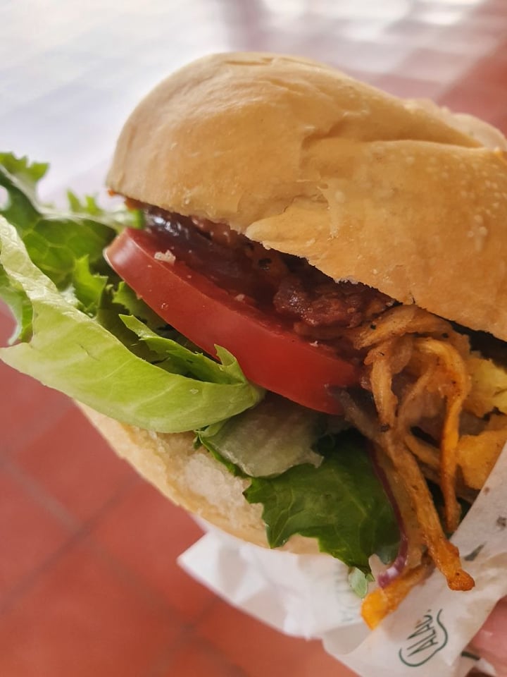 review photo of Calabacitas Tiernas Bistro Hamburgesa Cubana shared by @steph on 07 Mar 2020 - review