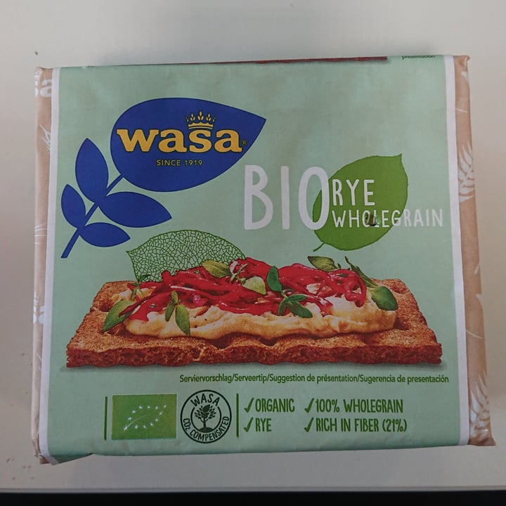 photo of Wasa Bio Wholegrain shared by @antonellaf on  26 Mar 2022 - review