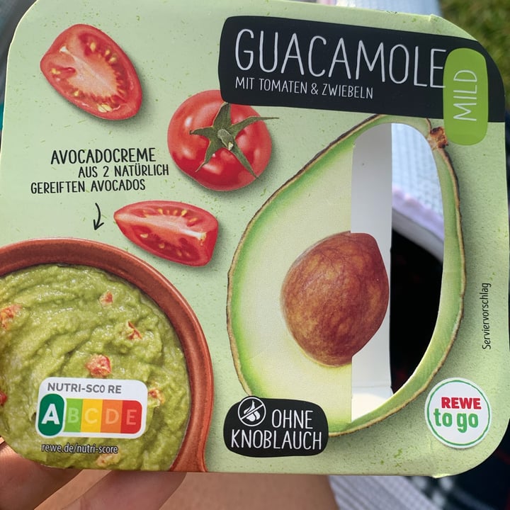 photo of Rewe To Go Guacamole shared by @giorgi18 on  02 Aug 2022 - review