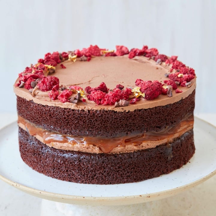 review photo of Cutter & Squidge Vegan Chocolate Fudge Cake shared by @abbyflo on 17 Sep 2022 - review
