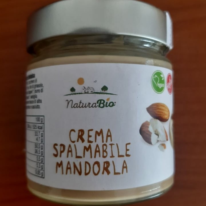 photo of NaturaBio Crema spalmabile mandorla shared by @benny96 on  20 Apr 2022 - review