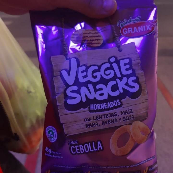 photo of Granix Veggie Snacks Sabor Cebolla shared by @mrincreible on  26 Oct 2021 - review