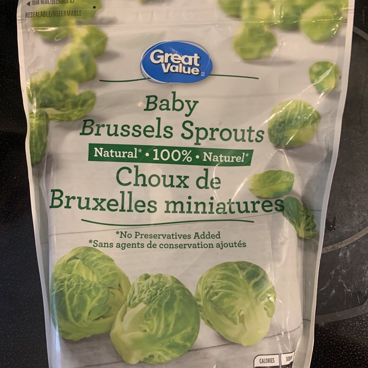 review photo of Great Value Great Value Baby Brussels sprouts shared by @shannonbennett on 24 Jun 2021 - review