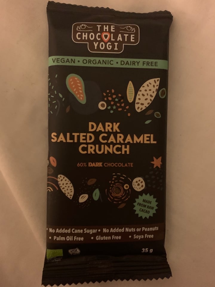 photo of The Chocolate Yogi Dark Salted Caramel Crunch shared by @chironix on  20 Feb 2020 - review
