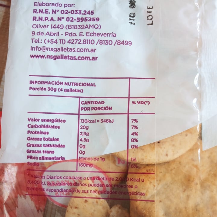 photo of NS Galletas Galletas Marineras 5 Cereales shared by @mikamaiden on  08 Jan 2021 - review