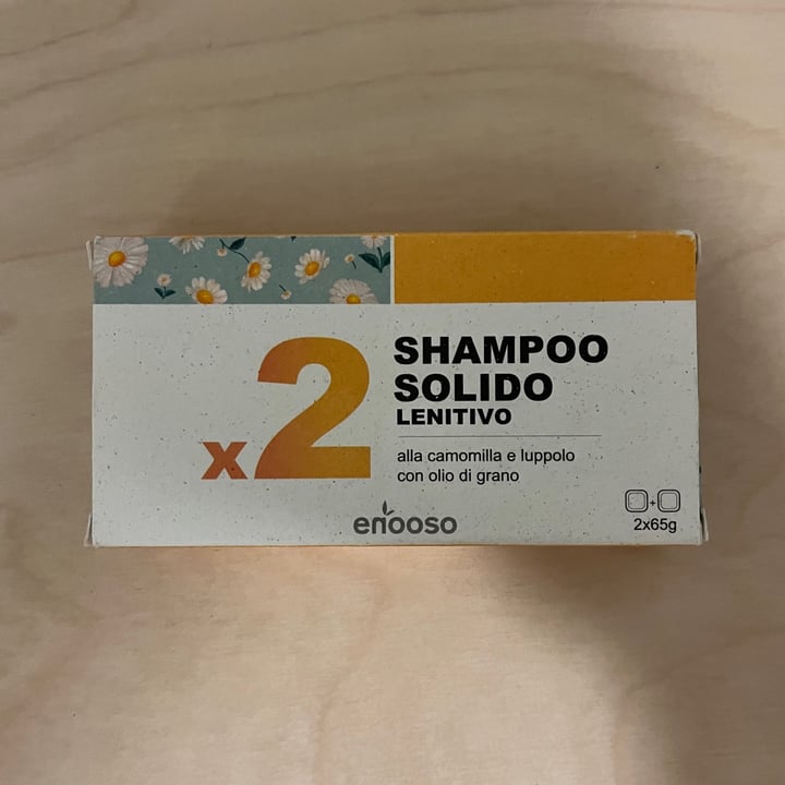 review photo of Enooso Shampoo Solido Lenitivo shared by @federicoleggio on 08 Sep 2022 - review