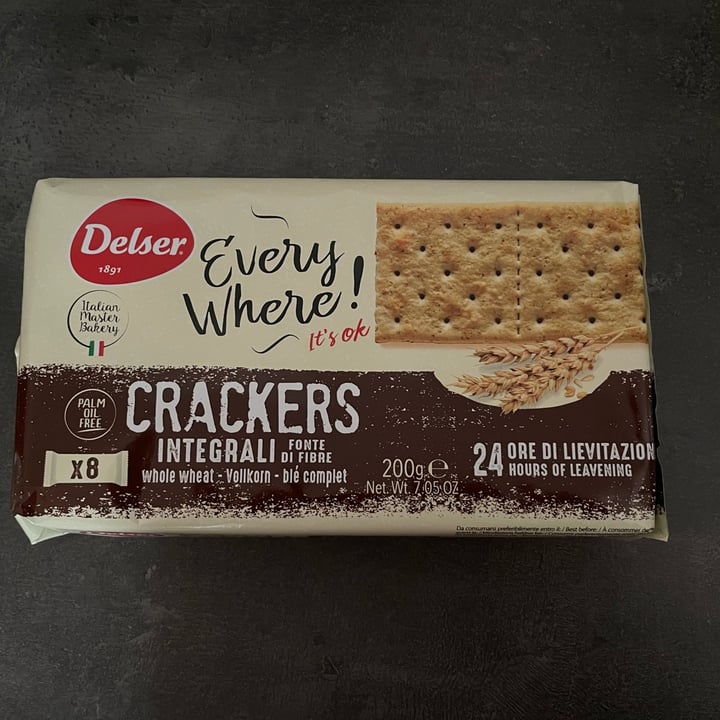 photo of Delser Crackers integrali shared by @catehl on  14 Apr 2022 - review