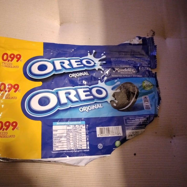 photo of  Mondelēz International Oreo Original shared by @annalisadanese on  10 Mar 2022 - review