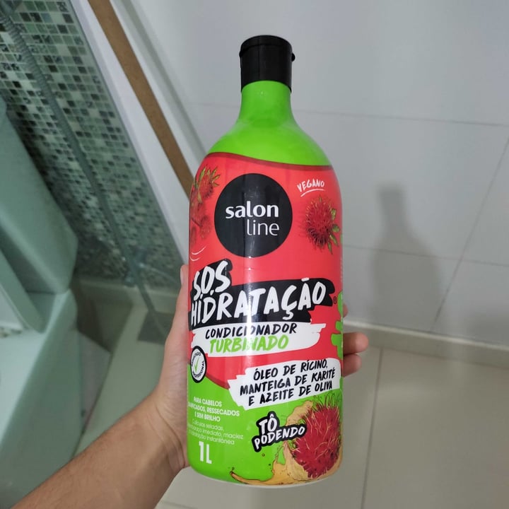 photo of Salon Line S.O.S Hidratação Condicionador Turbinado shared by @sterrizzo on  29 May 2022 - review