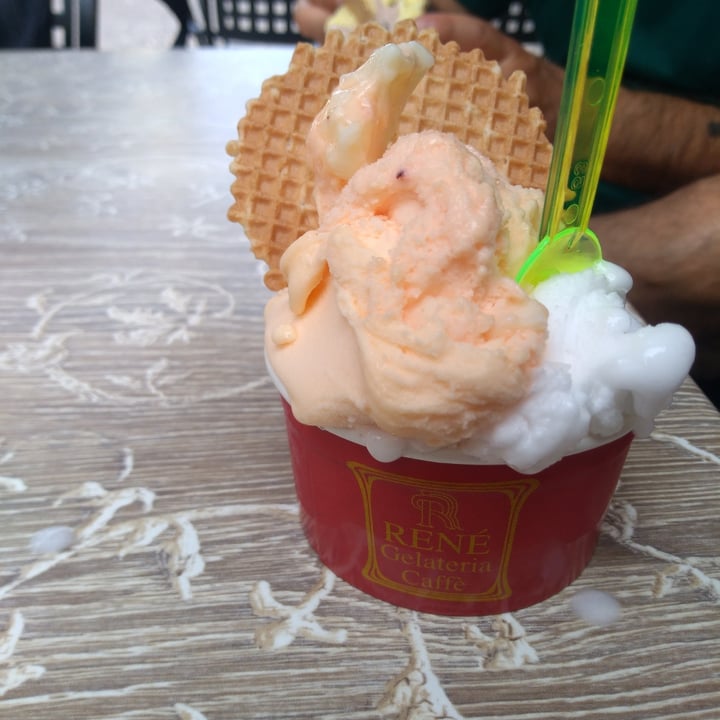 photo of Renè Gelateria Bar Gelato al limone e melone shared by @stefaniacb on  21 Jul 2022 - review