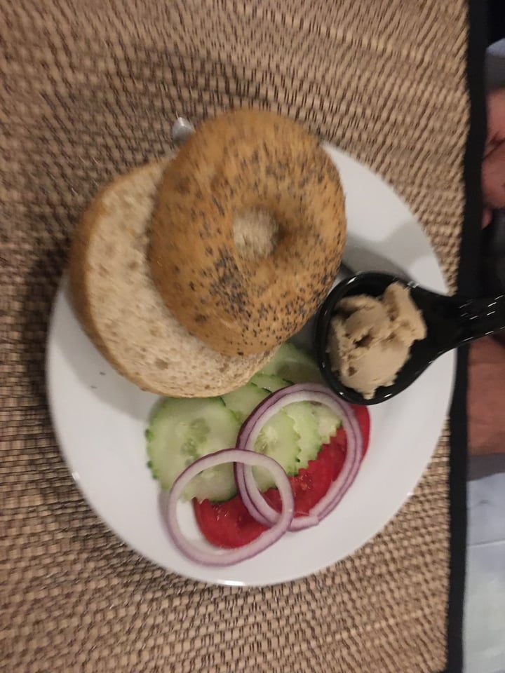 photo of Ganita Cafe Cashew cream cheese bagel shared by @gillhibbitt on  26 Feb 2020 - review