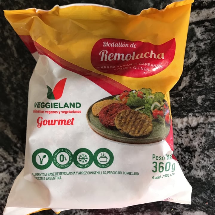 photo of Veggieland Medallon de remolacha shared by @micabr on  30 Oct 2020 - review