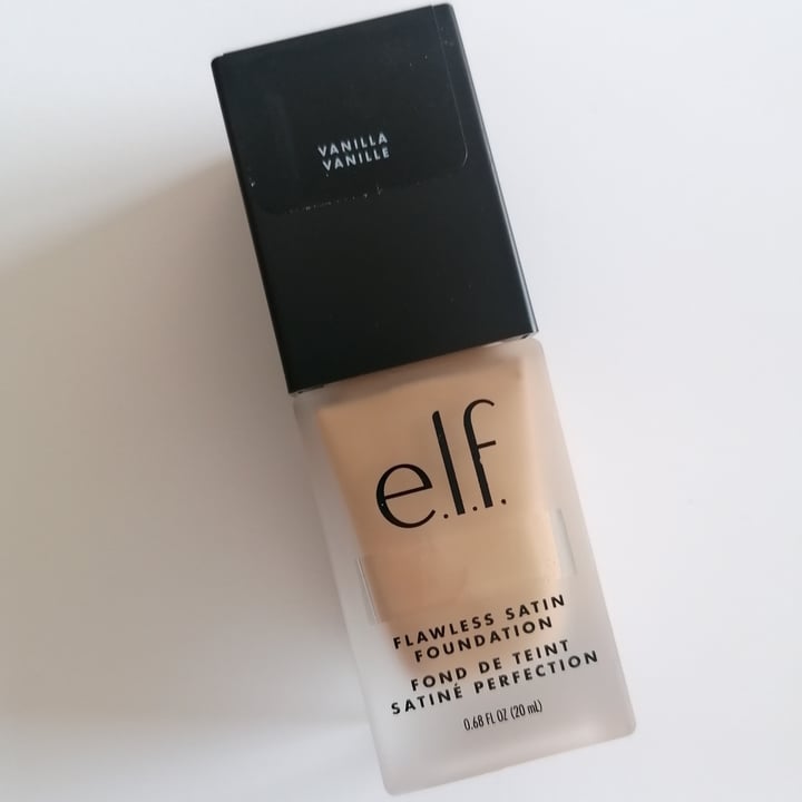 photo of e.l.f. Cosmetics flawless satin foundation shared by @rosdy on  06 Sep 2022 - review