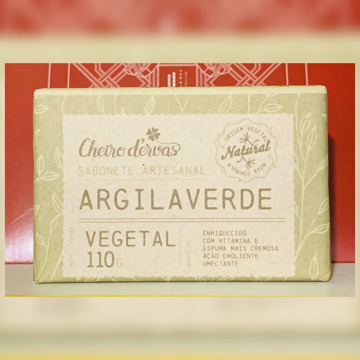 review photo of Cheiro dervas Sabonete Artesanal De Argila Verde shared by @angelajp on 05 May 2022 - review