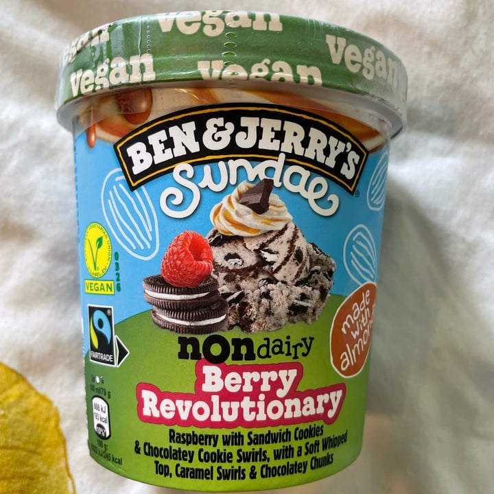 photo of Ben & Jerry's Sundae Berry Revolution shared by @missykab on  12 May 2022 - review