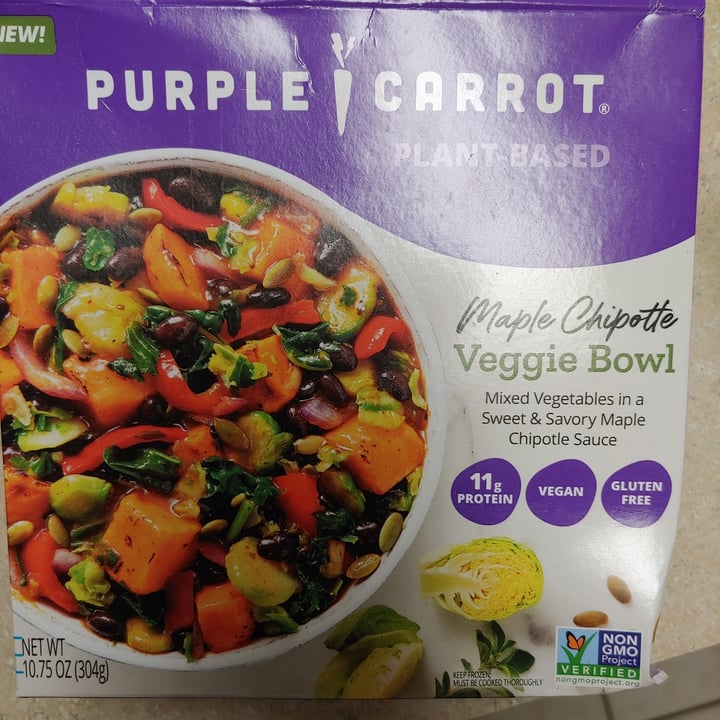 photo of Purple Carrot Maple Chipotle Veggie Bowl shared by @tailsfromafield on  24 Aug 2021 - review