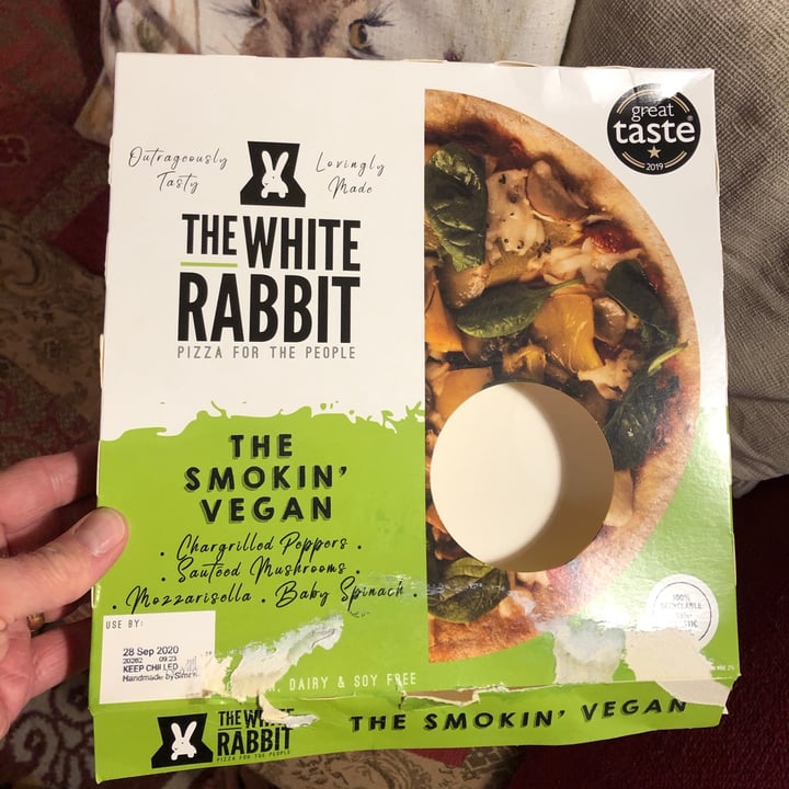 photo of The White Rabbit The Smokin Vegan Pizza shared by @jasonb01 on  05 Oct 2020 - review