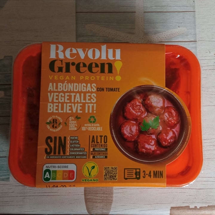 review photo of Revolu Green Albóndigas Con Tomate shared by @merjh on 20 Apr 2022 - review