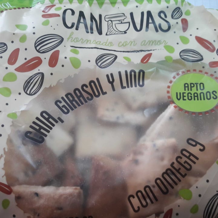 photo of Canvas Galletitas de chia, girasol y lino shared by @camig on  30 May 2019 - review