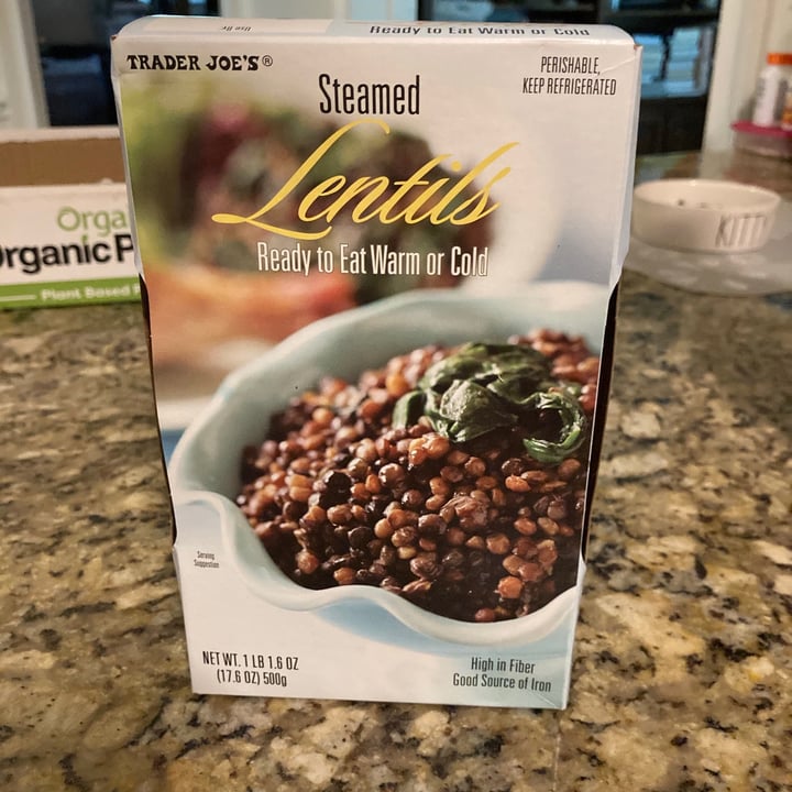 photo of Trader Joe's Trader Joe's Steamed Lentils shared by @maesti on  18 Jun 2021 - review