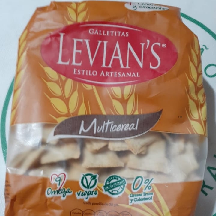 photo of Levian's Crackers multicereal shared by @miguelitoo on  10 Apr 2021 - review