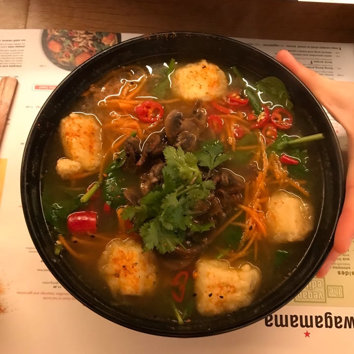 photo of Wagamama Kare buroso ramen shared by @emmaahope on  03 Apr 2022 - review