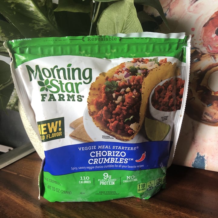 photo of MorningStar Farms Veggie Chorizo Crumbles shared by @paulabuck on  06 May 2020 - review