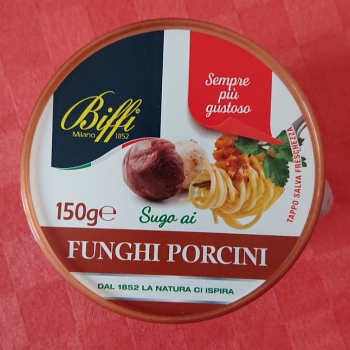 photo of Biffi Sugo Ai Funghi Porcini 150g  shared by @alessiac83 on  06 Aug 2022 - review