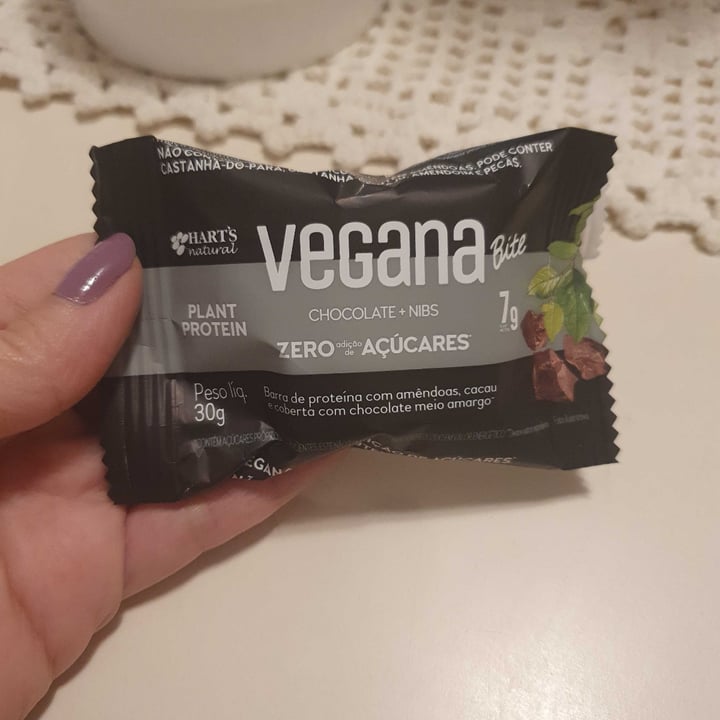 photo of Hart's Natural Vegana Bite shared by @nananicolau on  30 Jun 2022 - review