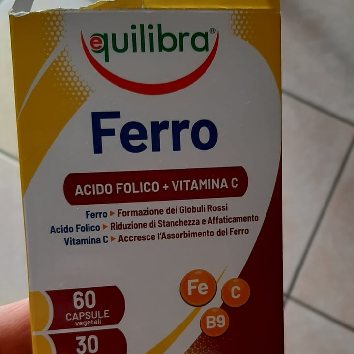 photo of Equilibra Acido folico e ferro shared by @camillamassimoj24 on  10 May 2022 - review