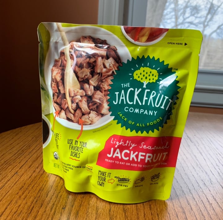 The Jackfruit Company Lightly seasoned jackfruit Review abillion