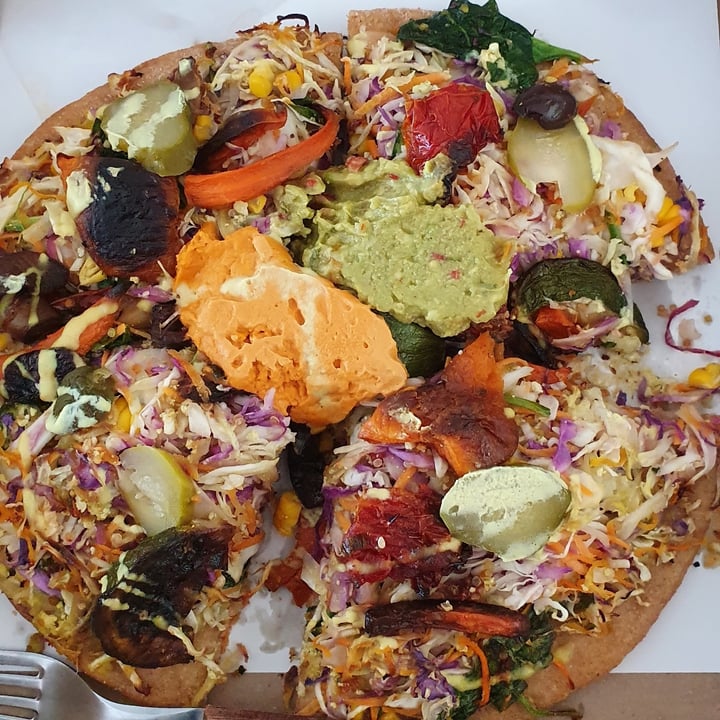 photo of Buenos Aires Verde Power pizza vegana shared by @veroflagitonte on  29 May 2021 - review