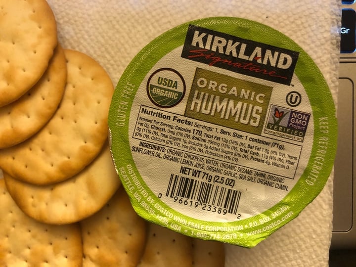 photo of Kirkland Signature Hummus shared by @keendy on  30 Jan 2020 - review