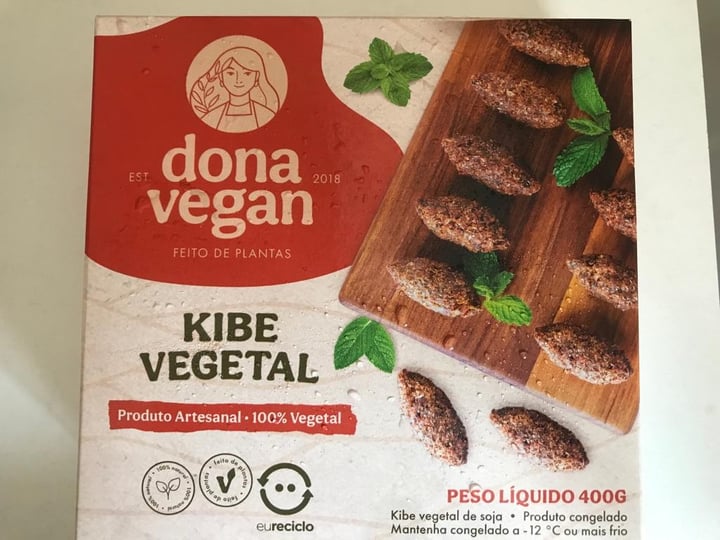 photo of Donna Vegan Kibe vegetal shared by @andreamoraes on  10 Sep 2022 - review