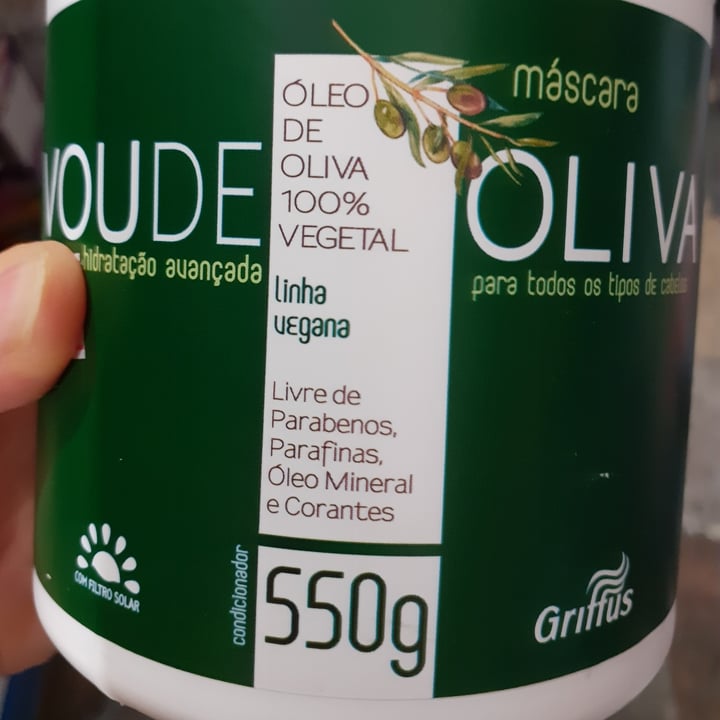 photo of Griffus Máscara de tratamento Vou de Oliva shared by @anakgim on  01 May 2022 - review